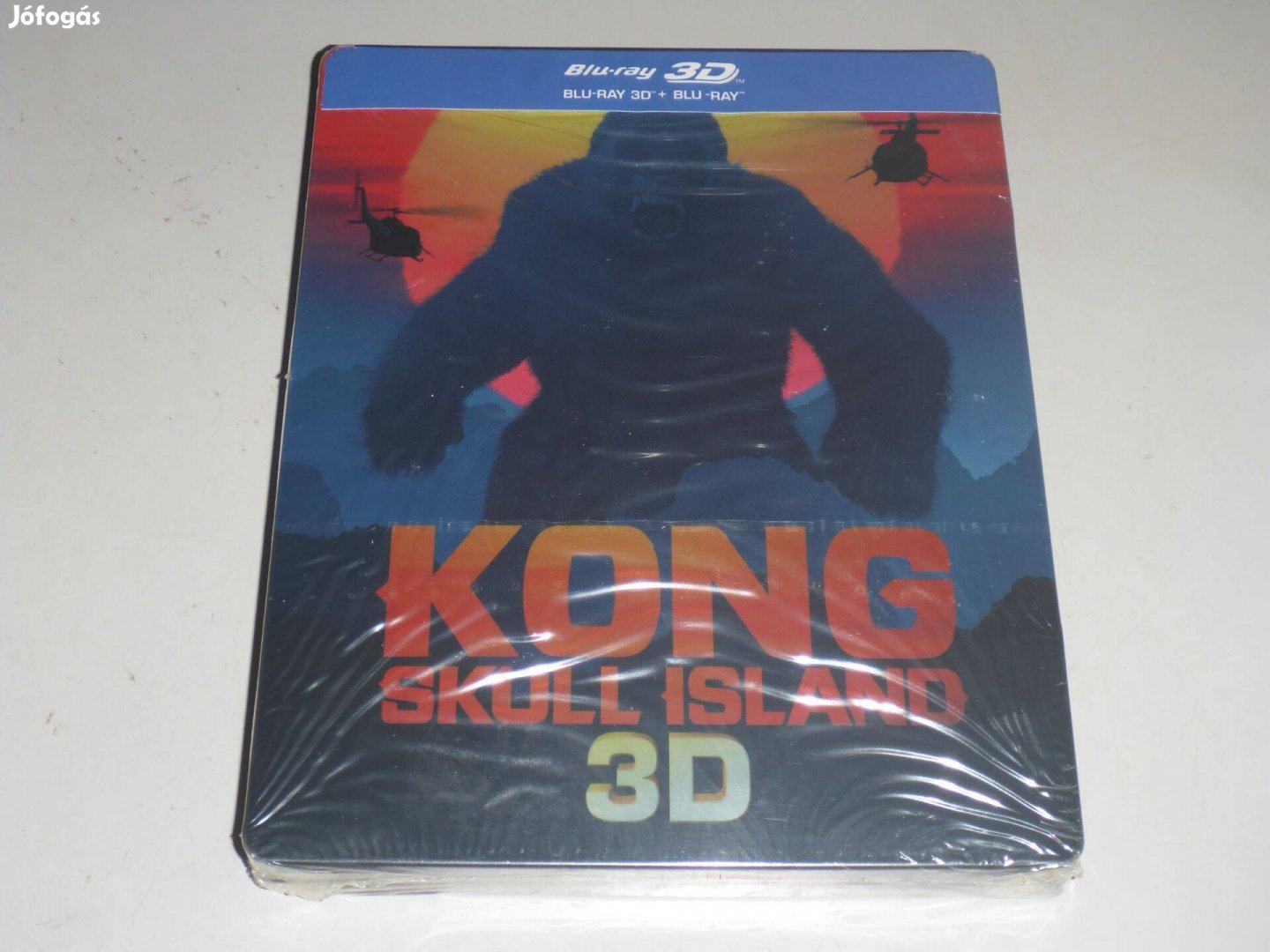 Kong: Koponya-sziget 3D+2D - limitált, fémdobozos vált.(steelbook) blu