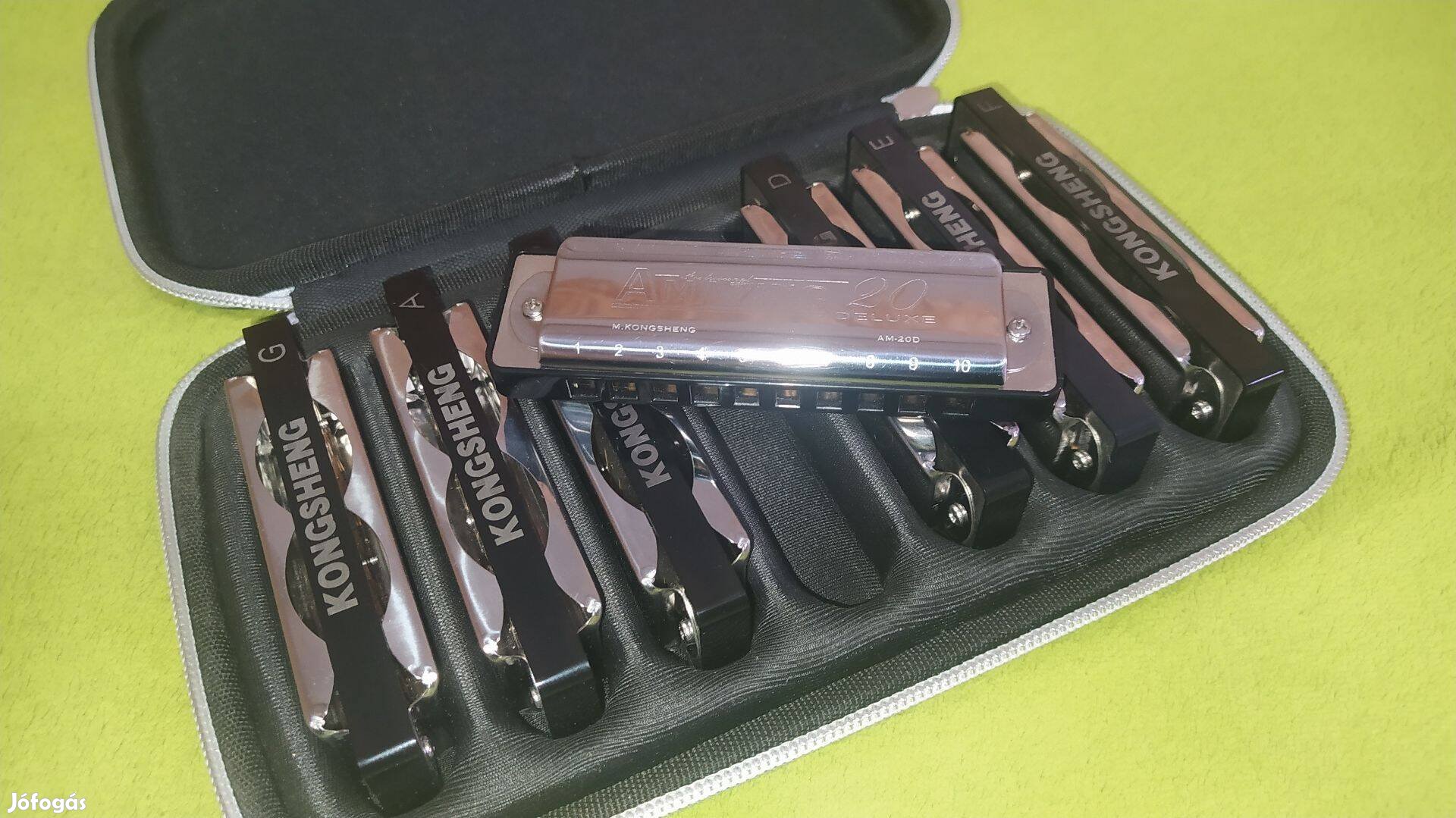 Kongsheng Amazing 20 Paddy Richter szájharmonika készlet