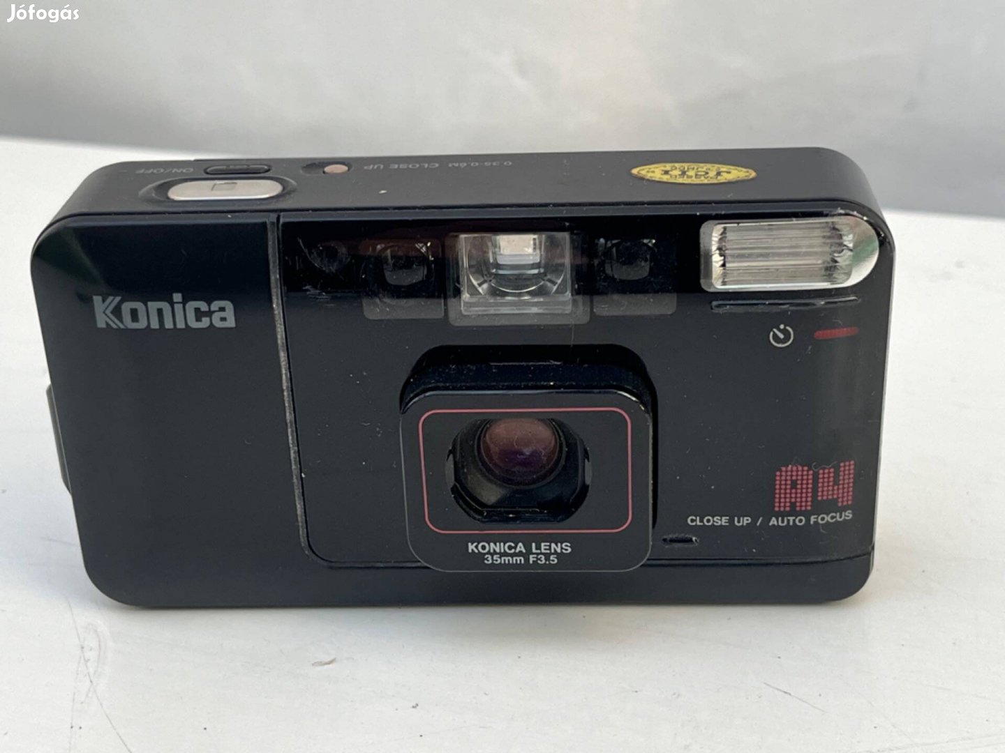 Konica A4 filmes analóg fényképezögép