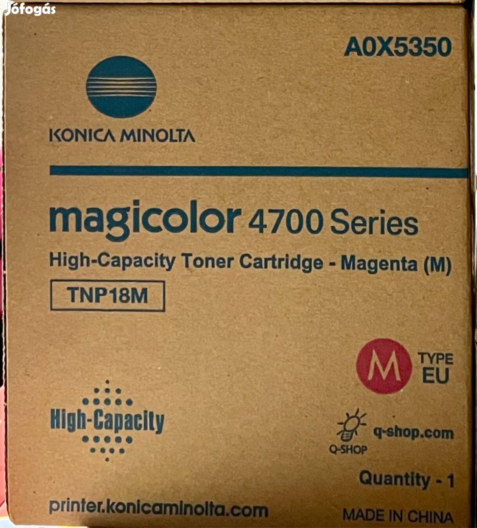 Konica Minolta 4700 Series TNP-18 (A0X5350) - toner, magenta