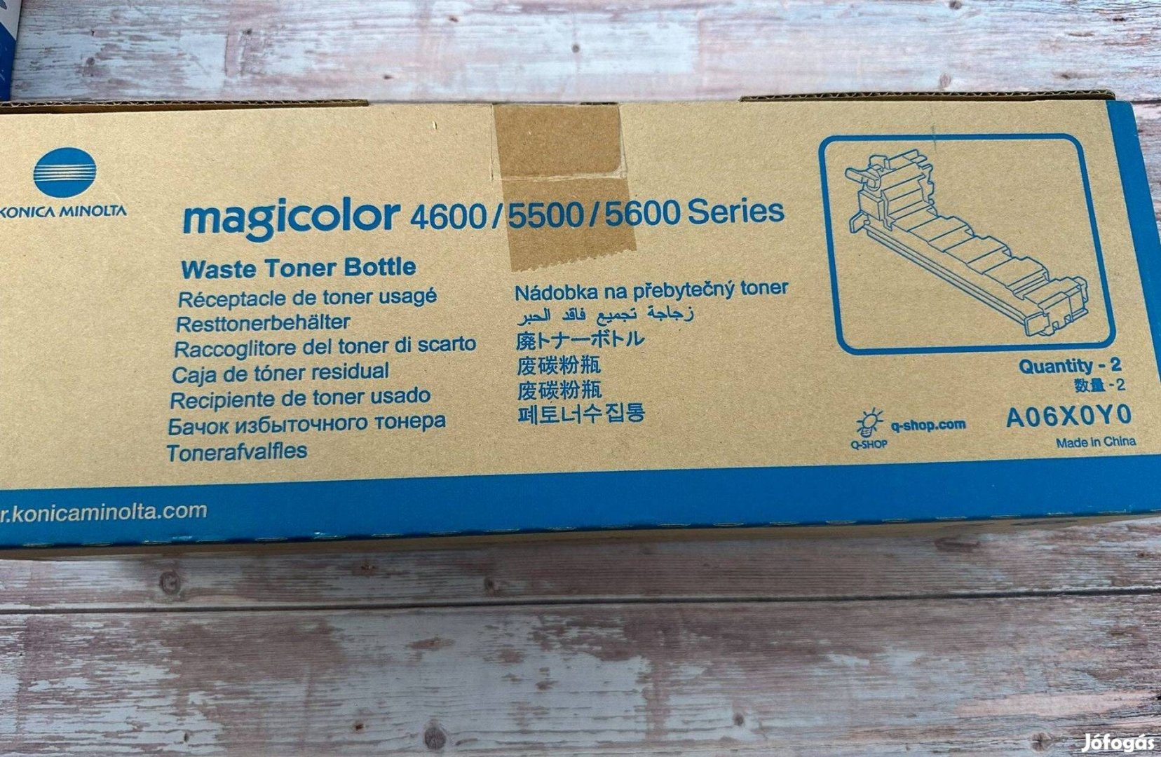 Konica Minolta Magicolor 4600/5500 eredeti waste unit