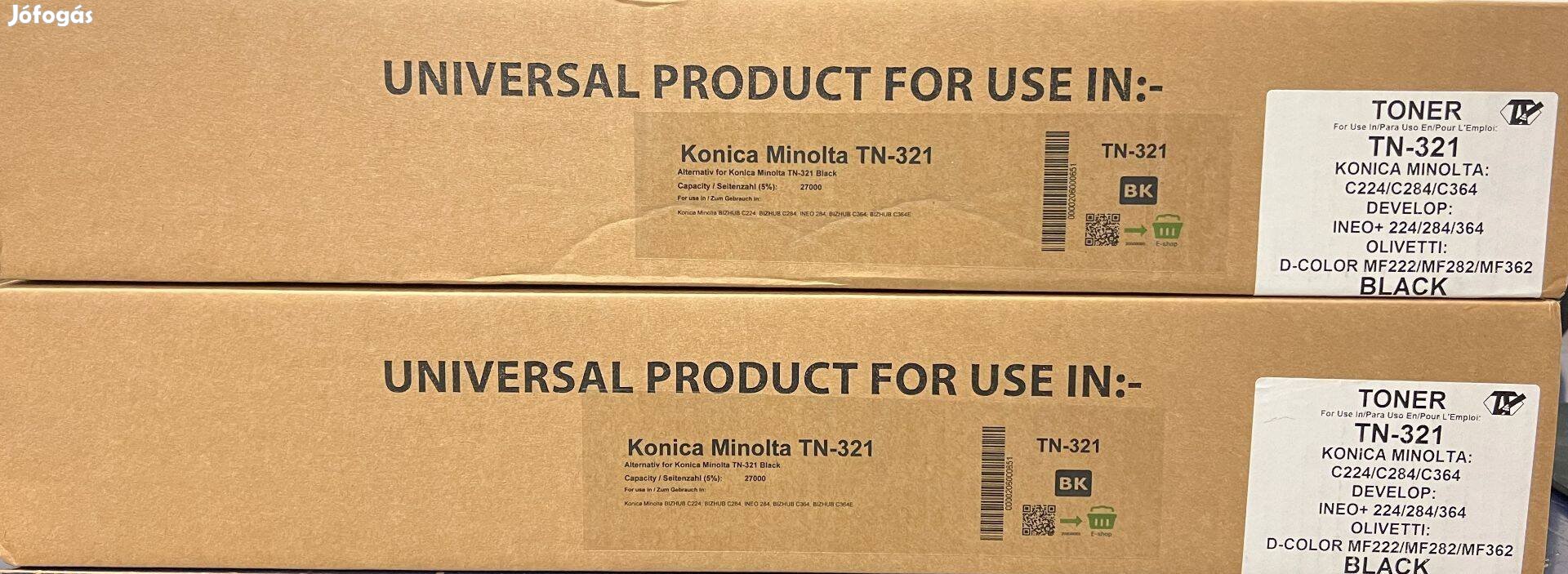 Konica Minolta TN-321 utángyártott toner