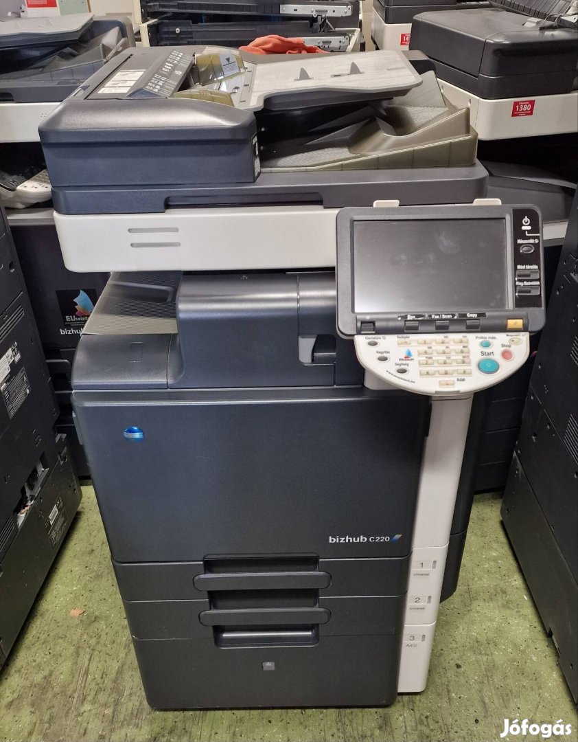 Konica minolta bizhub C220 színes lézer mfp 