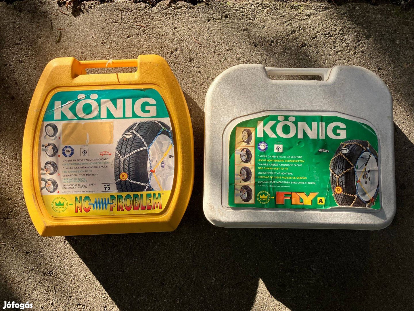 König hólánc garnitúra személyautóra