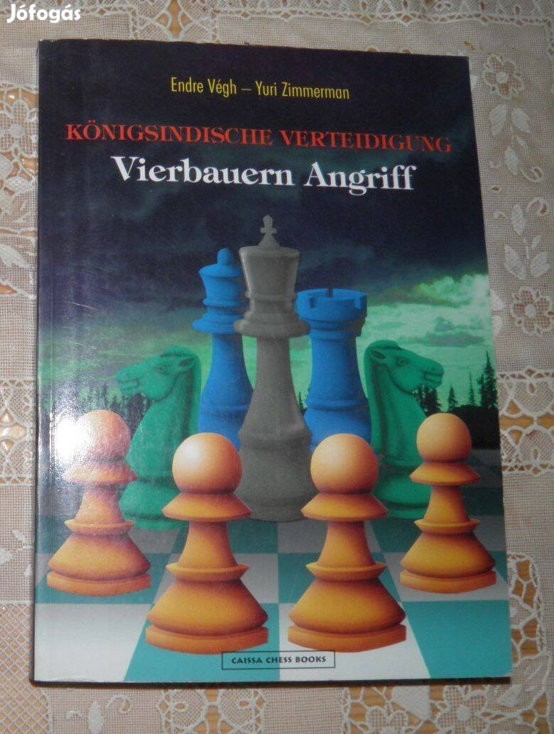 Königsindishe Verteididung - Végh Endre, sakk-könyv, sakk,