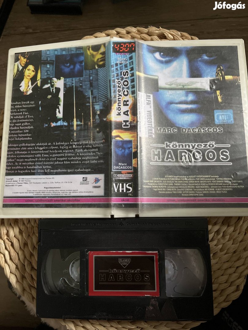 Könnyező harcos vhs m