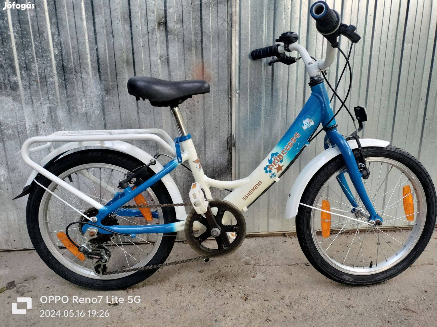 Könnyű full alumínium 18" 6 sebességes gyerek MTB kerékpár