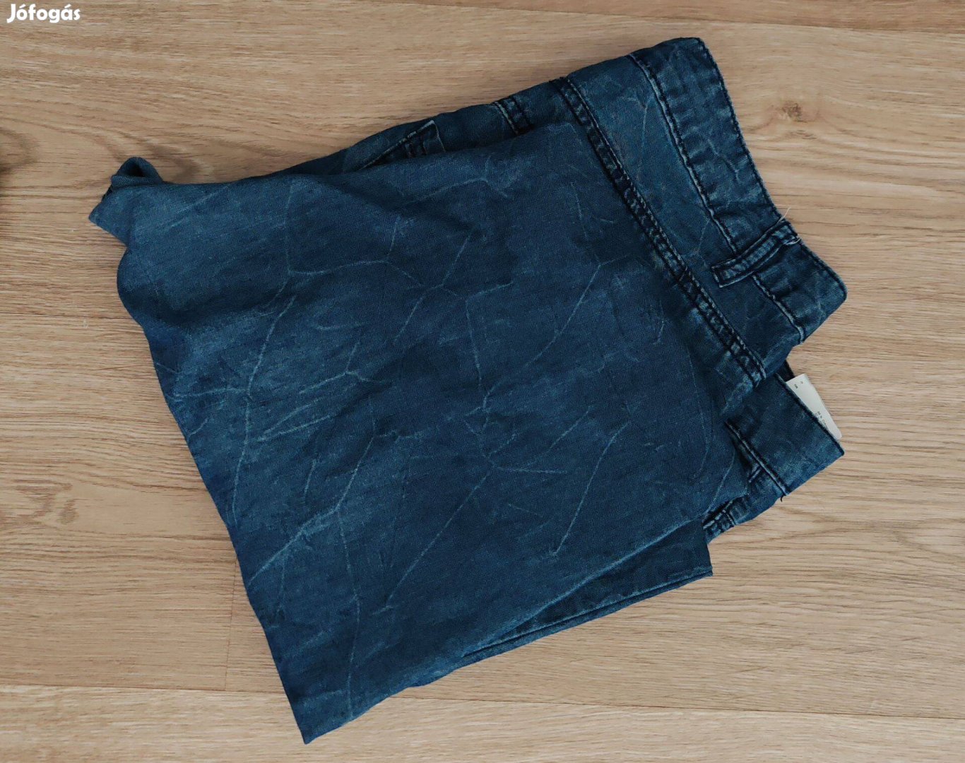 Könnyű női farmerszínű sportos nadrág