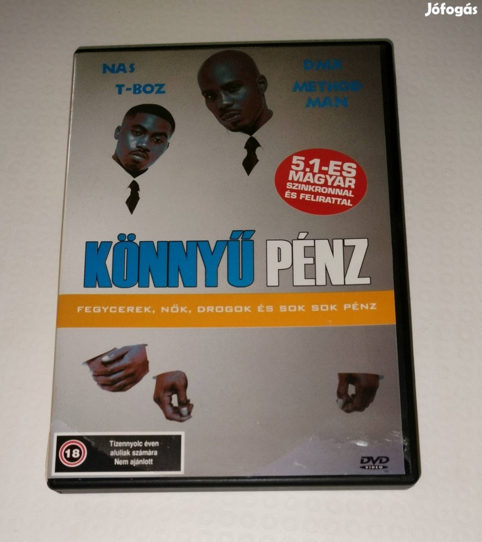 Könnyű pénz dvd Nas, T Boz, DMX, Method Man