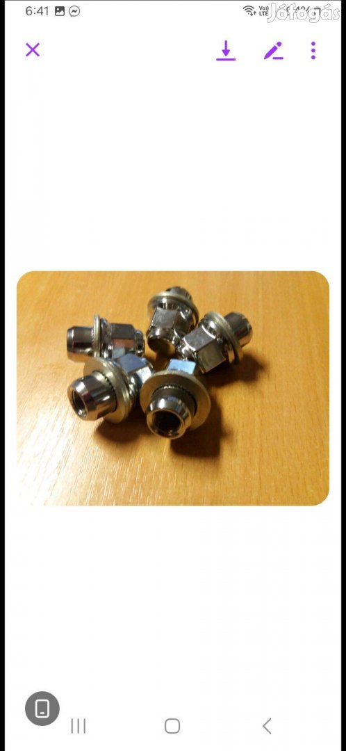 Könnyűfém felni anya