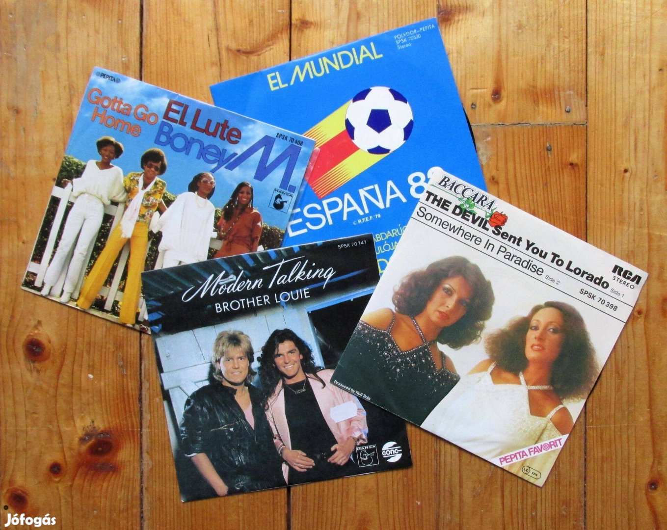 Könnyűzenei kislemezek Plácido Domingo, Baccara