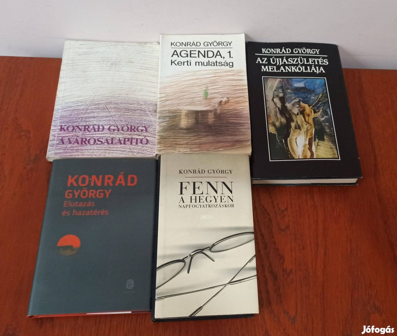 Konrád György könyvcsomag 5 db könyv