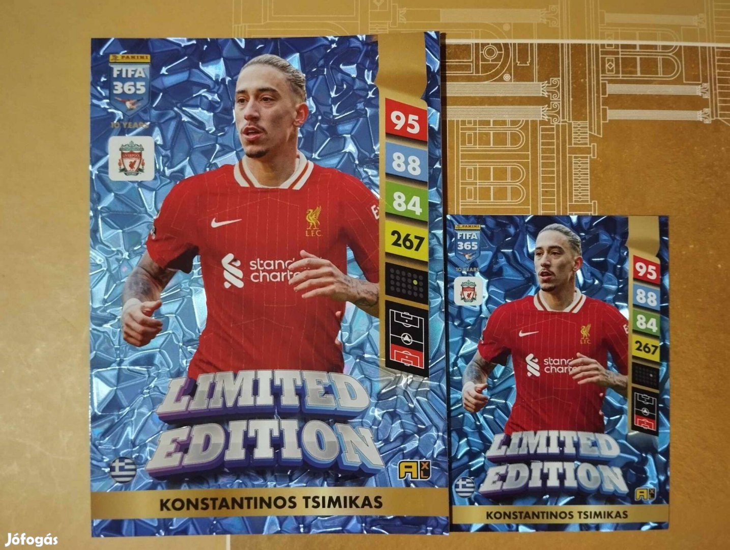 Konstantinos Tsimikas (Liverpool) FIFA 365 2025 XXL Limited focis kárt