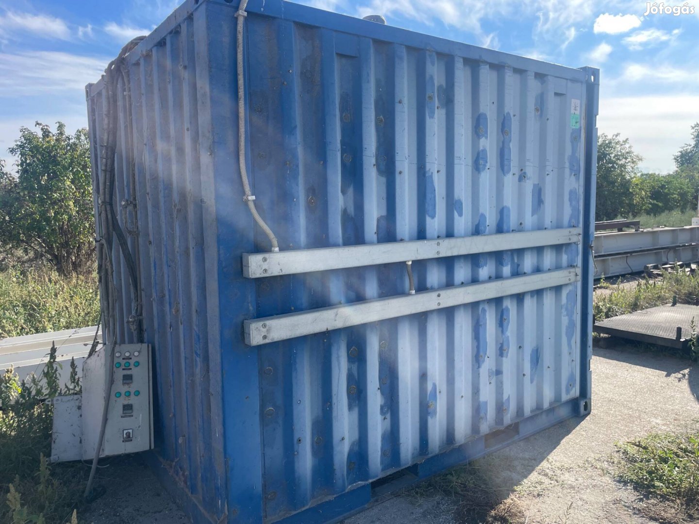 Konténer kemence ipari