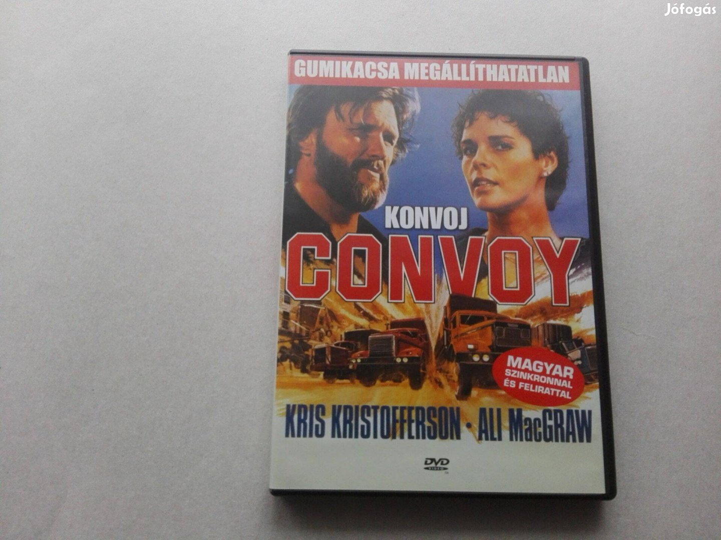 Konvoj c.eredeti,hibátlan állapotú(magyar)DVD film eladó