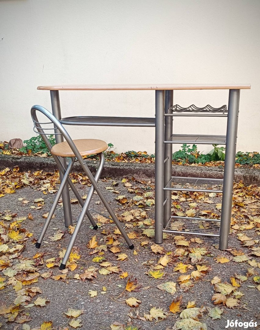 Konyhai bárszett, 1 db székkel eladó