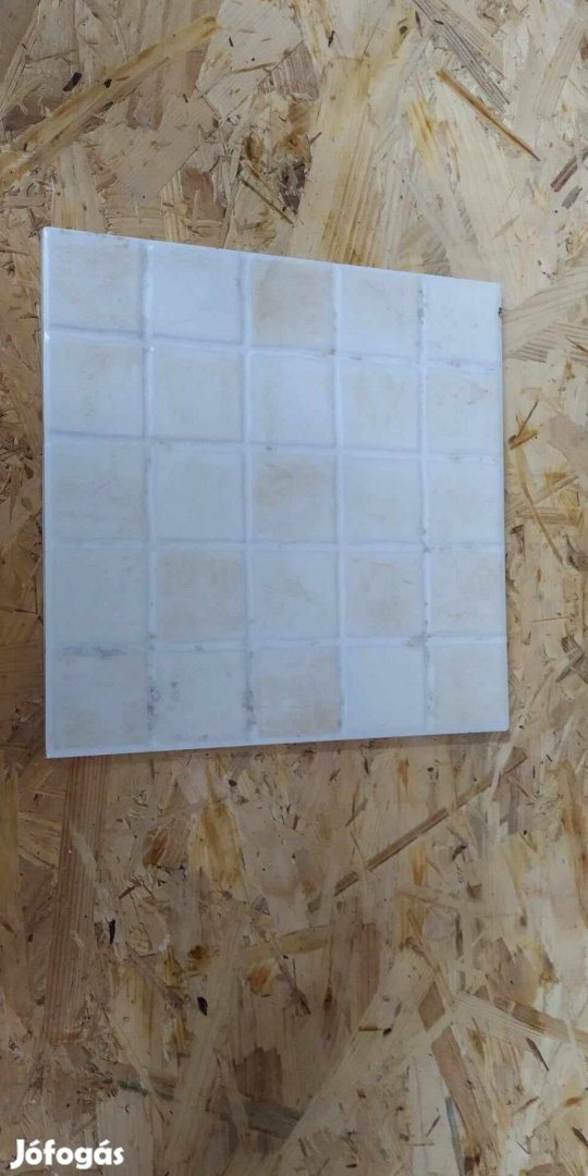 Konyhai díszcsempe négyzetrácsos mintázatú matt