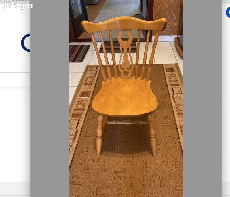 Konyhai fa székek
