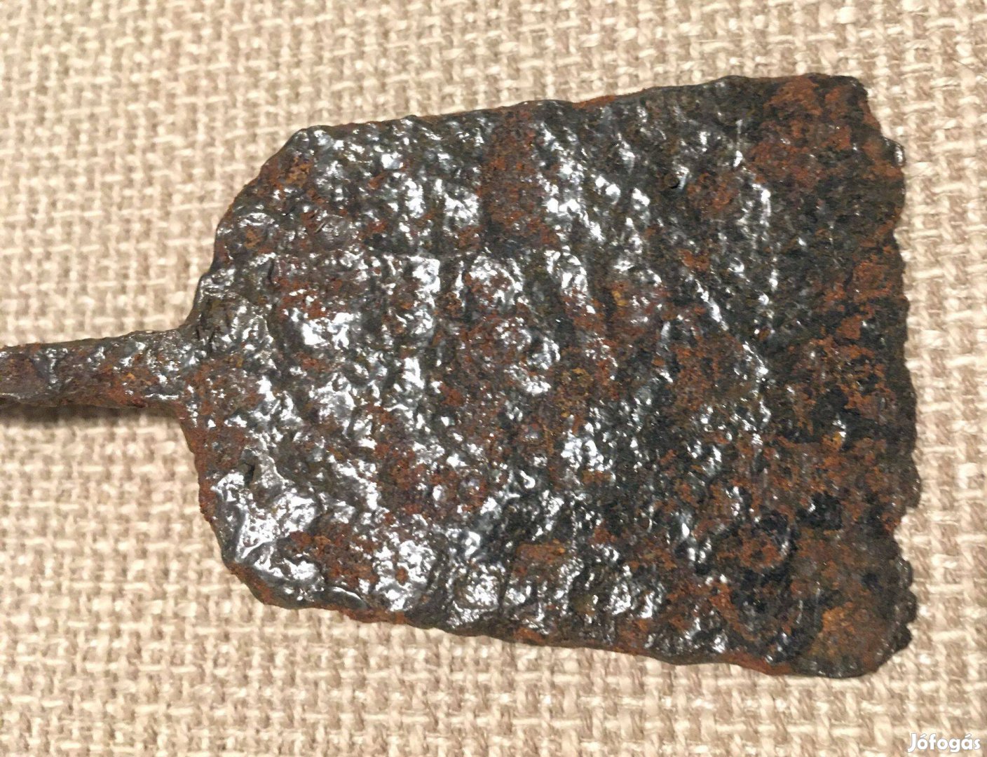 Konyhai húsvilla, sütőlapát, ásott antik régiség