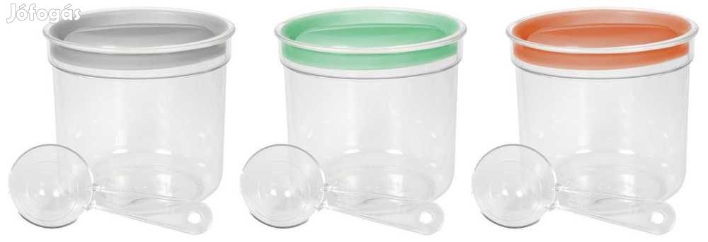 Konyhai tárolódoboz szett 7 db mérőkanállal 1 L 735521482