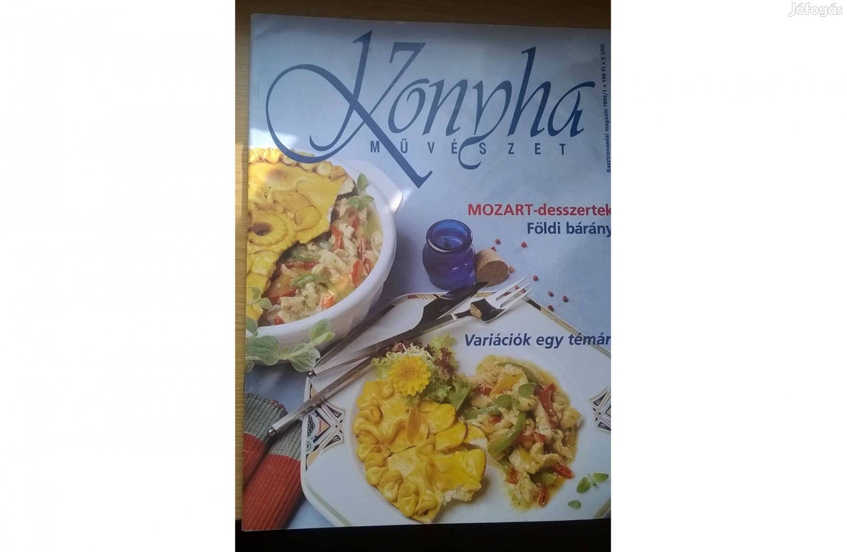 Konyhaművészet gasztronómiai magazinok, 1996-ból