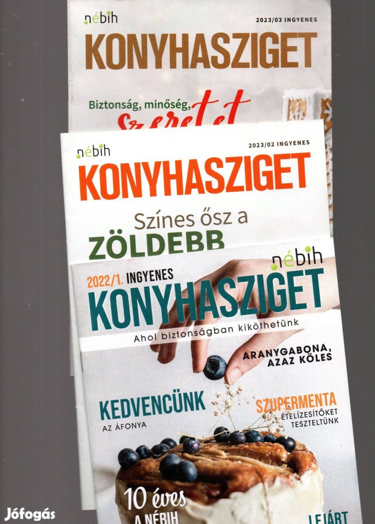 Konyhasziget Magazin 16 darab - új állapotú