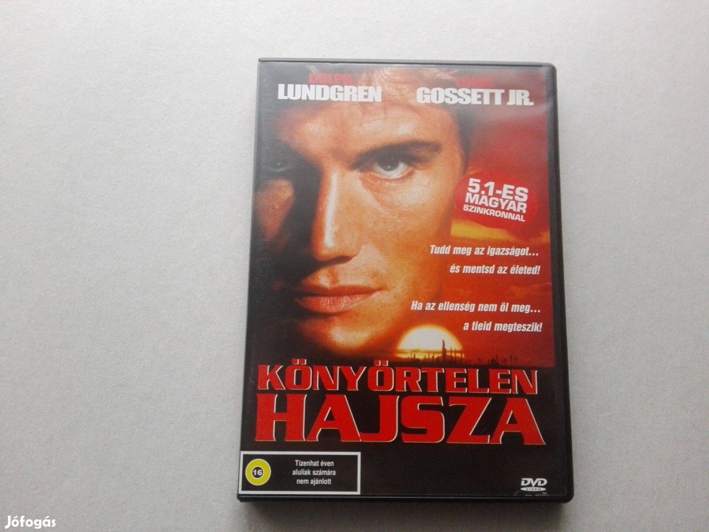 Könyörtelen hajsza című új, eredeti, magyar nyelvű DVD film
