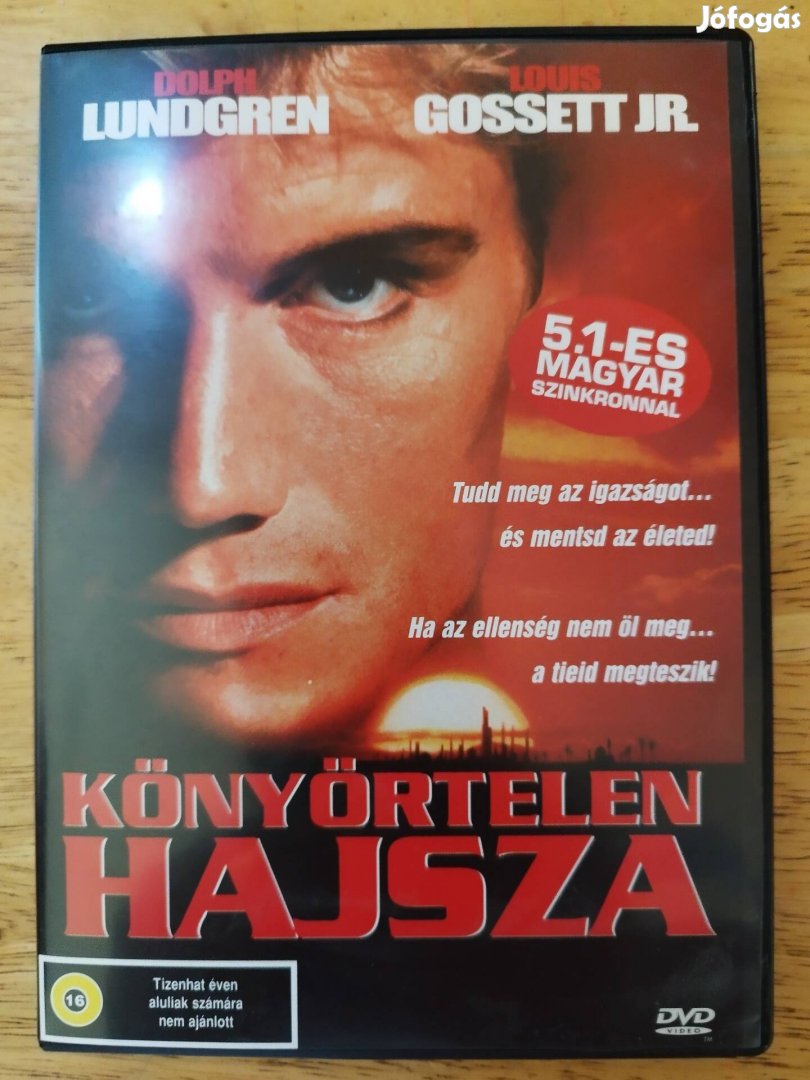 Könyörtelen hajsza dvd Dolph Lundgren 