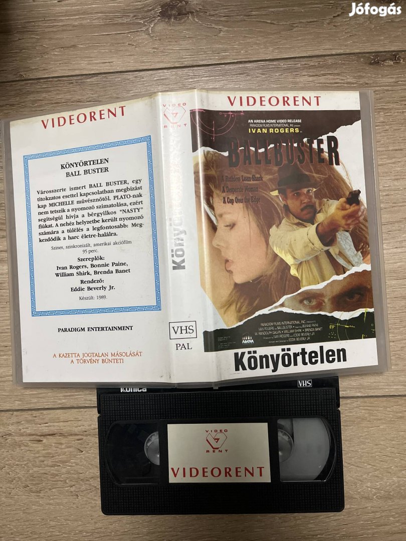 Könyörtelen vhs 