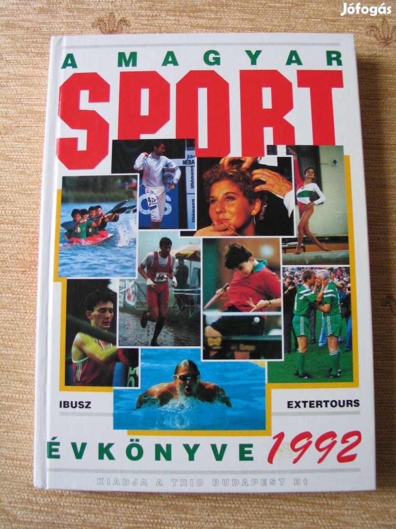 Könyv A magyar sport évkönyve - 1992