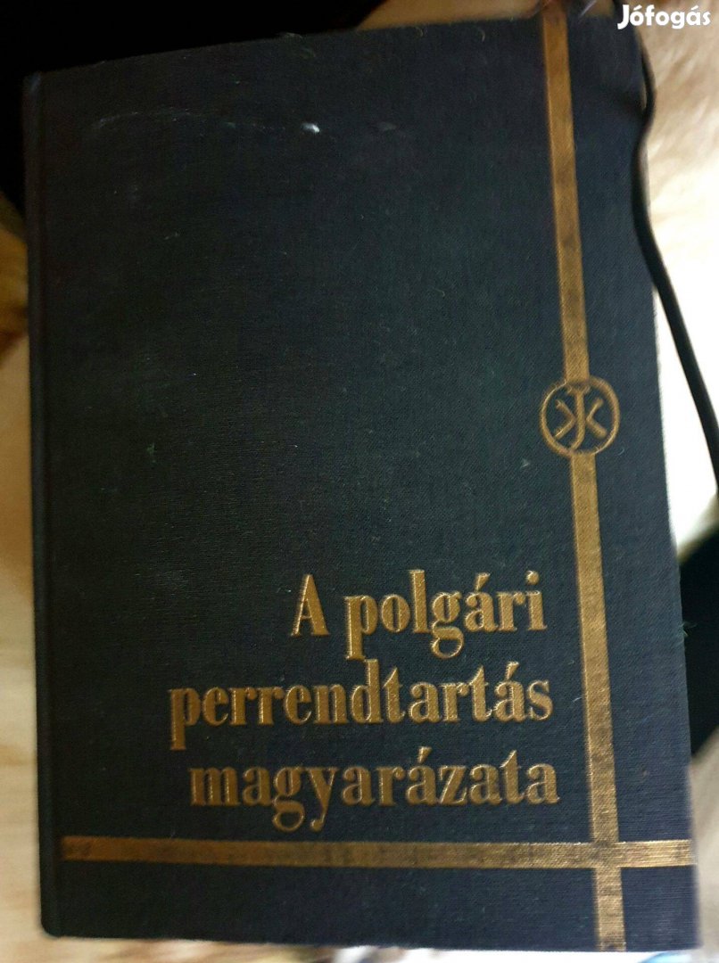 Könyv A polgári perrendtartás magyarázata I. kötet 1976