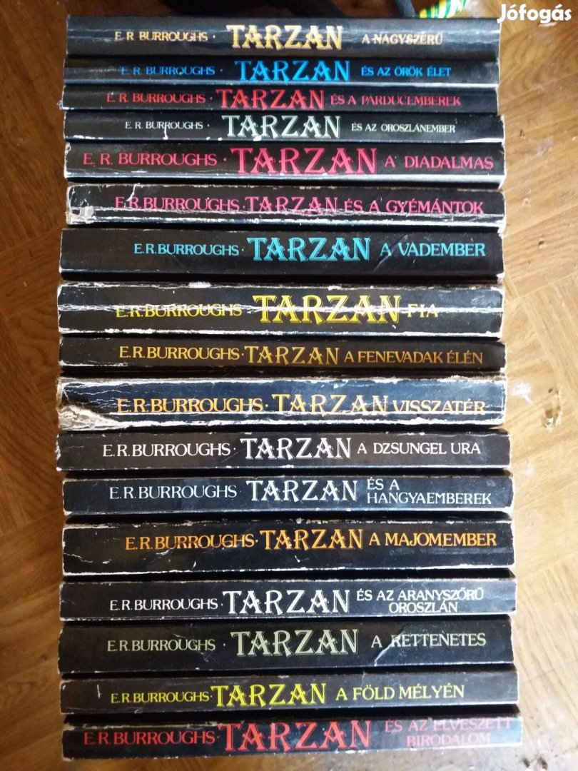 Könyv Tarzan sorozat