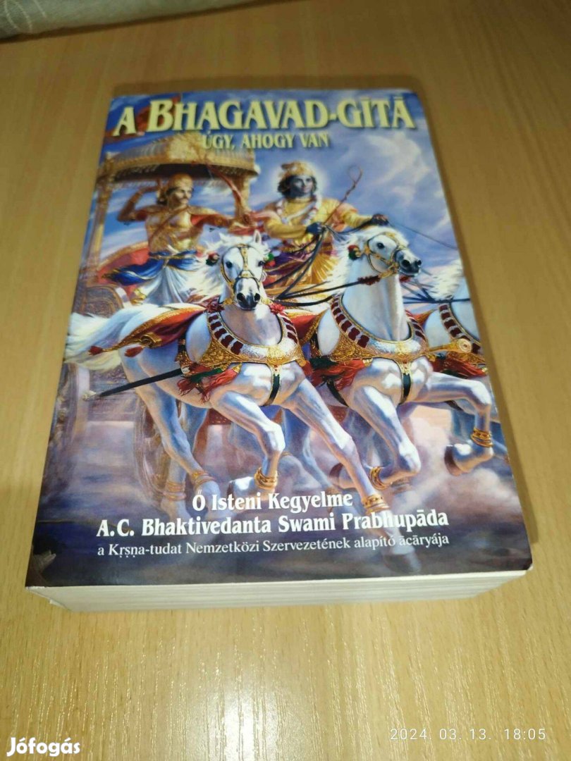 Könyv: A Bhagavad-gita (úgy ahogy van)