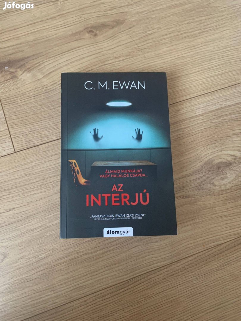 Könyv: C.M. Ewan- Az interjú