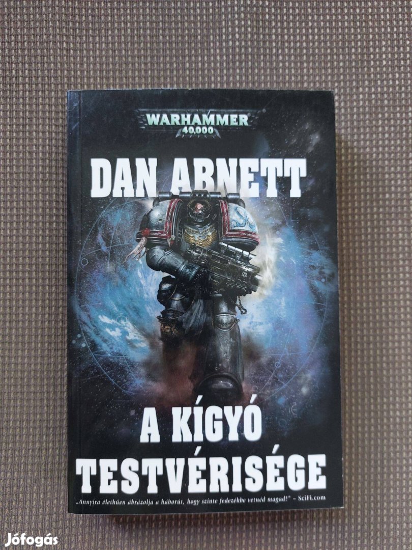 Könyv, Dan Abnett: A kígyó testvérisége, kedvező ár, Warhammer 40k