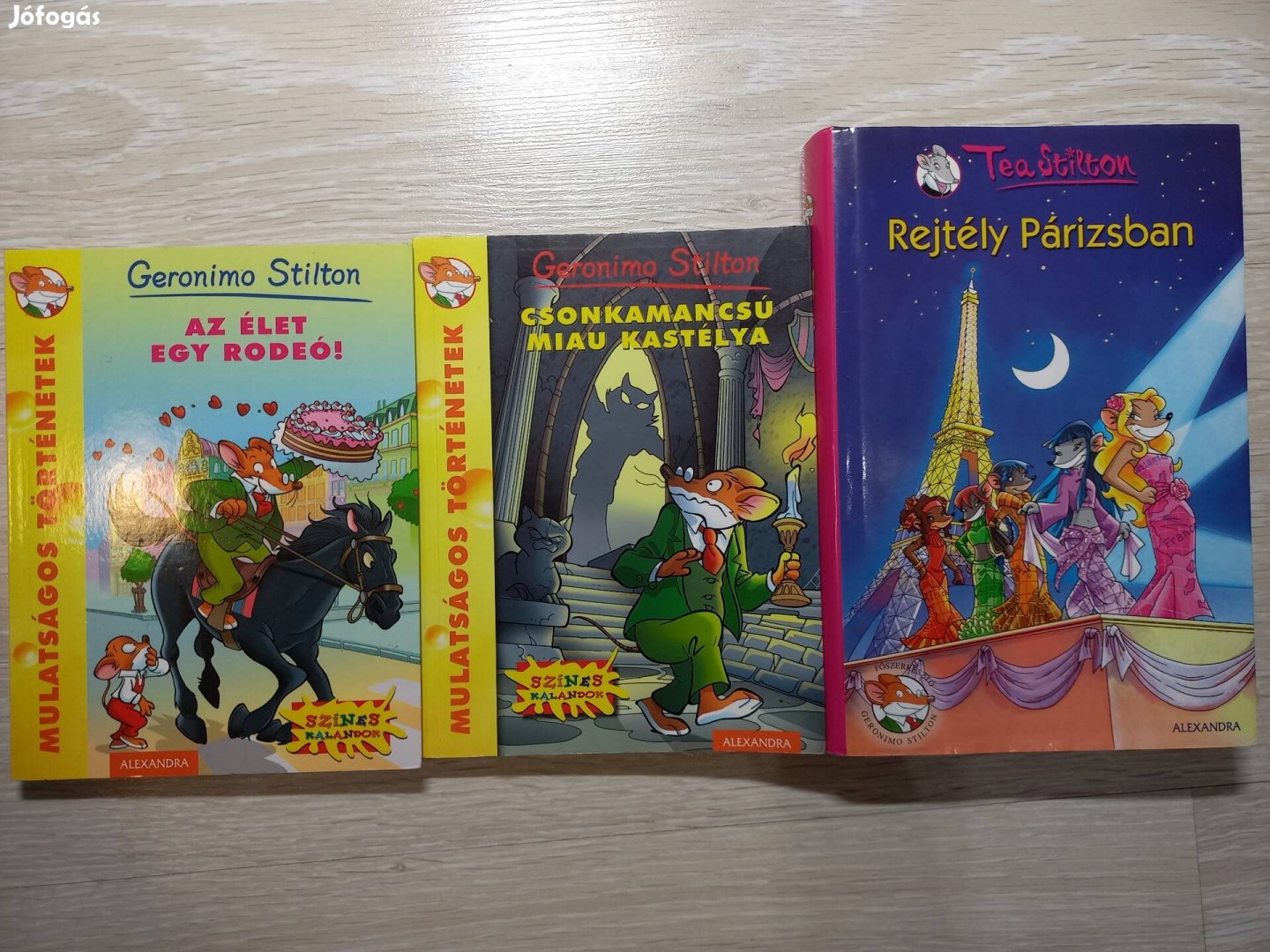 Könyv: Tea Stilton és Geronimo Stilton könyvek