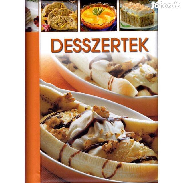 Könyv - Desszertek 98db desszert recept _