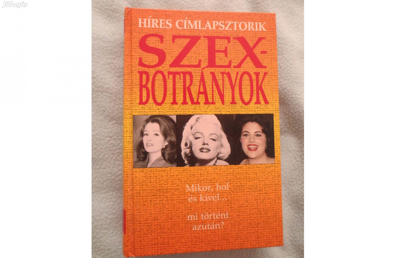 Könyv ( Szexbotrányok című ) eladó