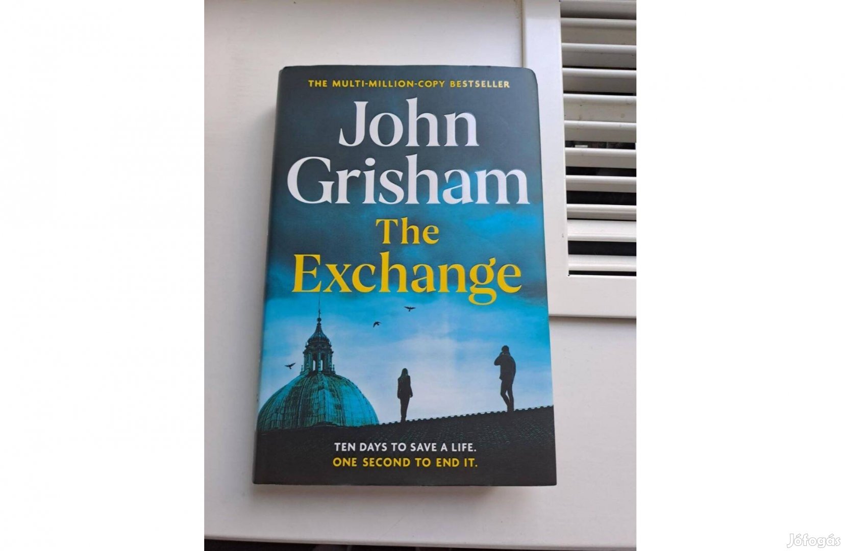 Könyv, krimi, angol, Grisham The Exchange, Bp. 2. ker