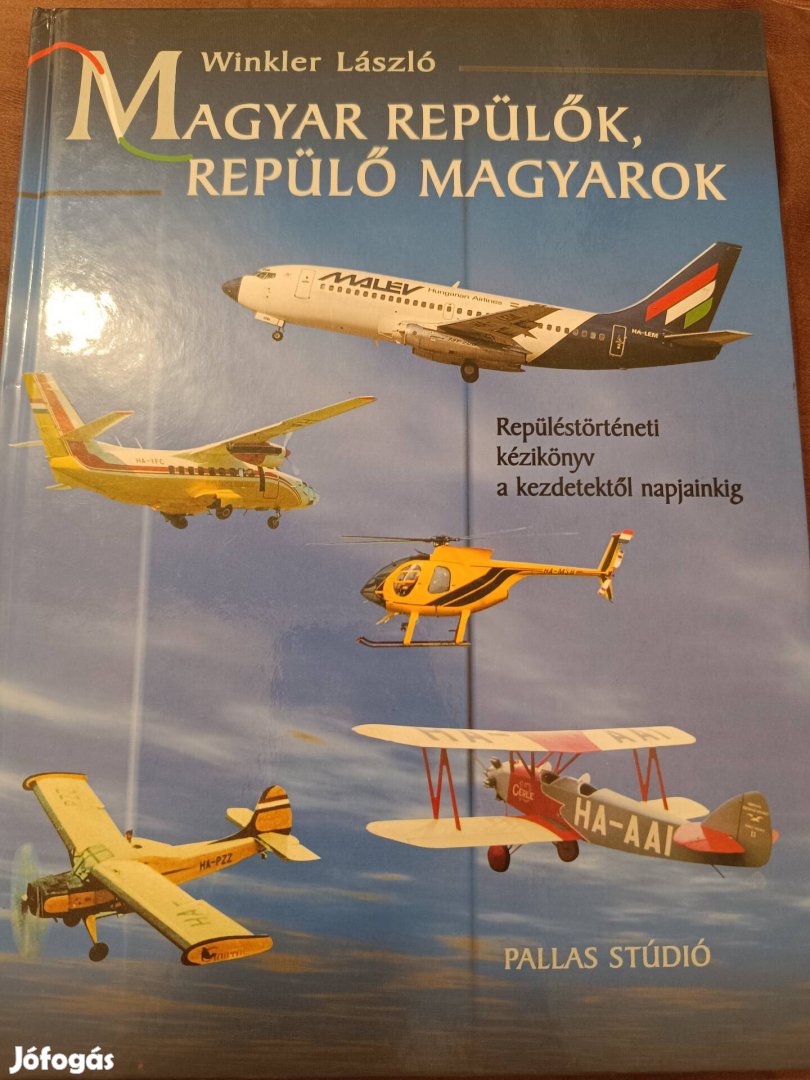 Könyv, magyar repülők