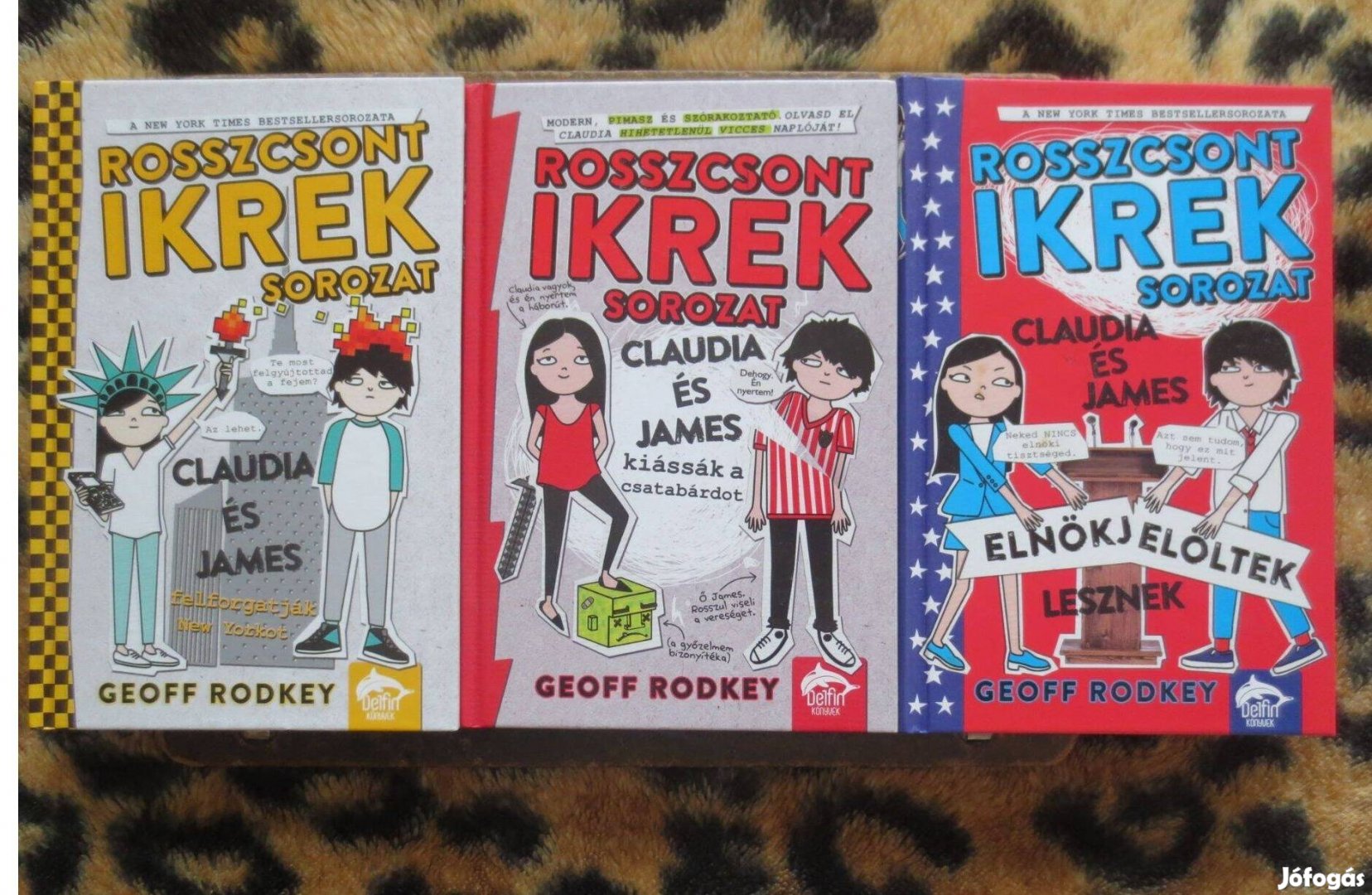 Könyv eladó Geoff Rodkey Rosszcsont ikrek 1. - 2. -3. rész