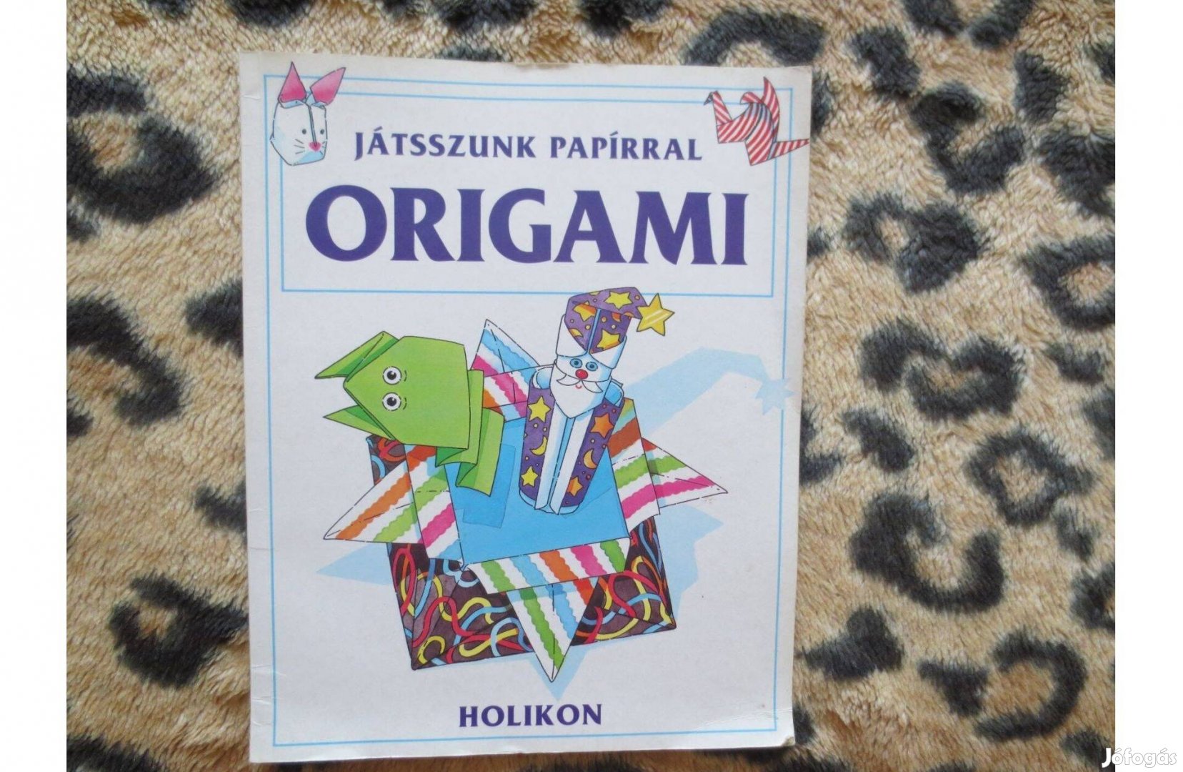 Könyv eladó ( Játsszunk a papírral - origami )