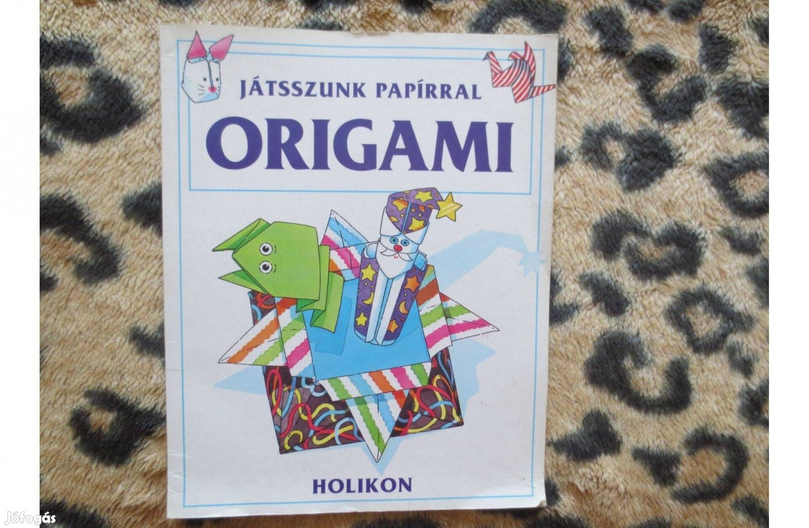 Könyv eladó ( Játsszunk a papírral - origami )