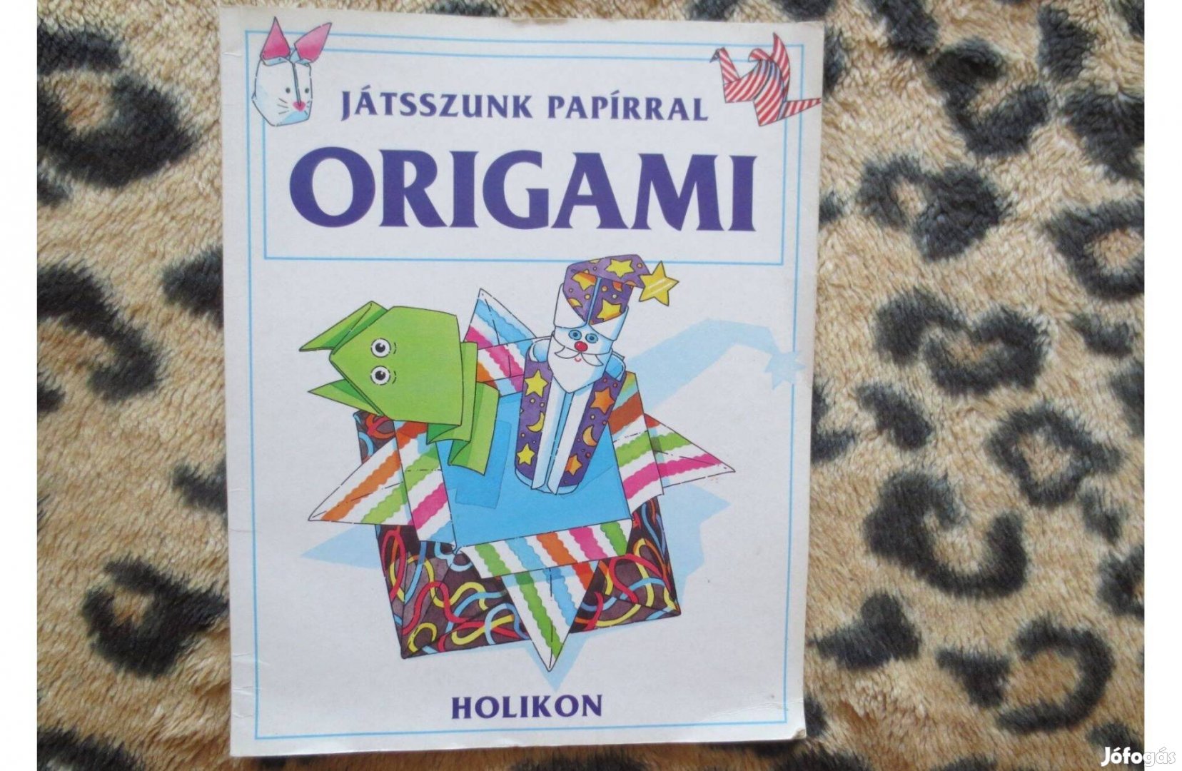 Könyv eladó ( Játsszunk a papírral - origami )