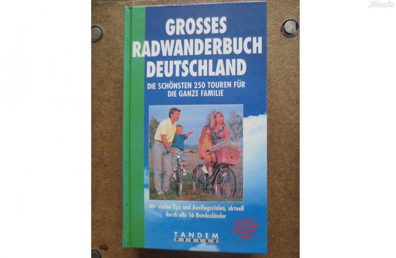 Könyv eladó Németországi nagy kerékpáros térkép album