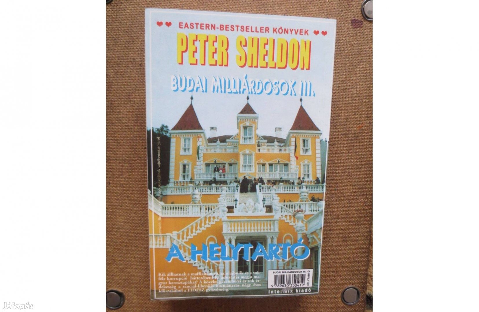 Könyv eladó ( Peter Sheldon: A helytartó )