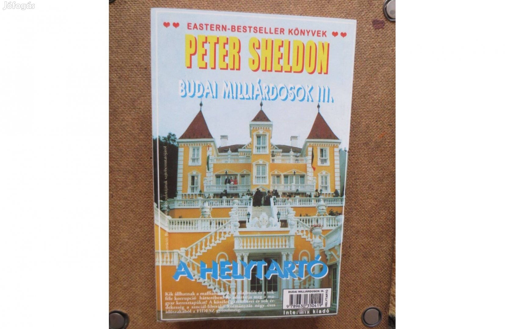 Könyv eladó ( Peter Sheldon: A helytartó )