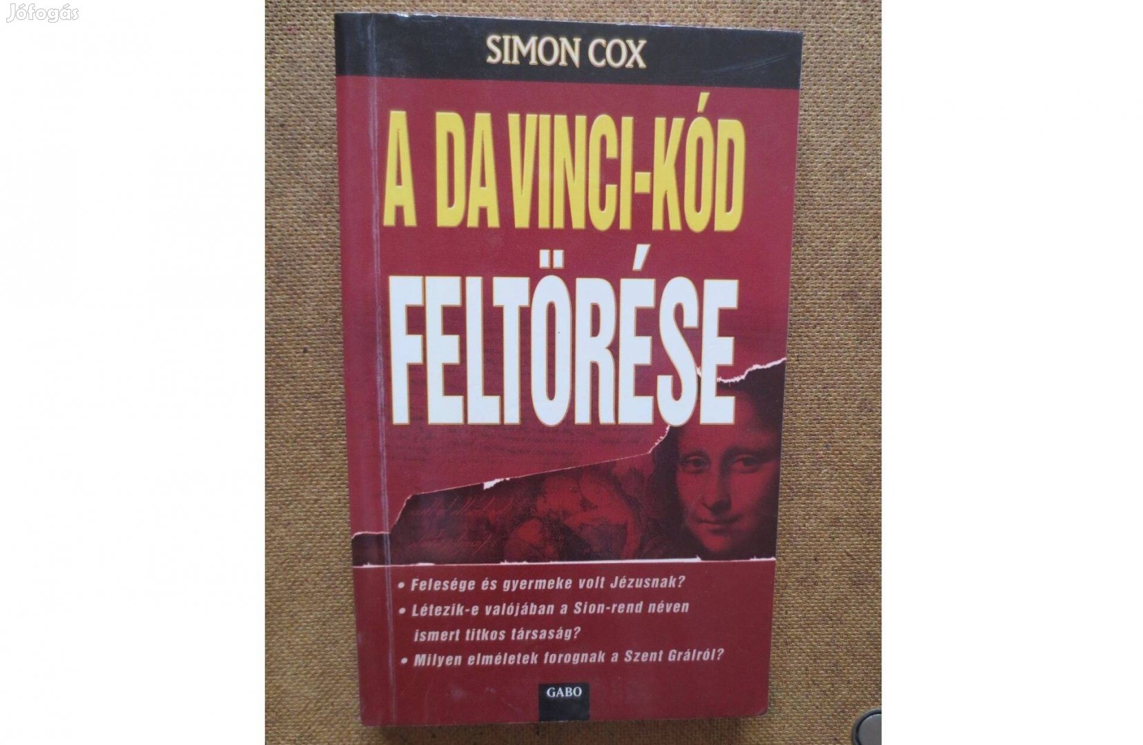 Könyv eladó ( Simon Cox: A Da Vinci kód feltörése )