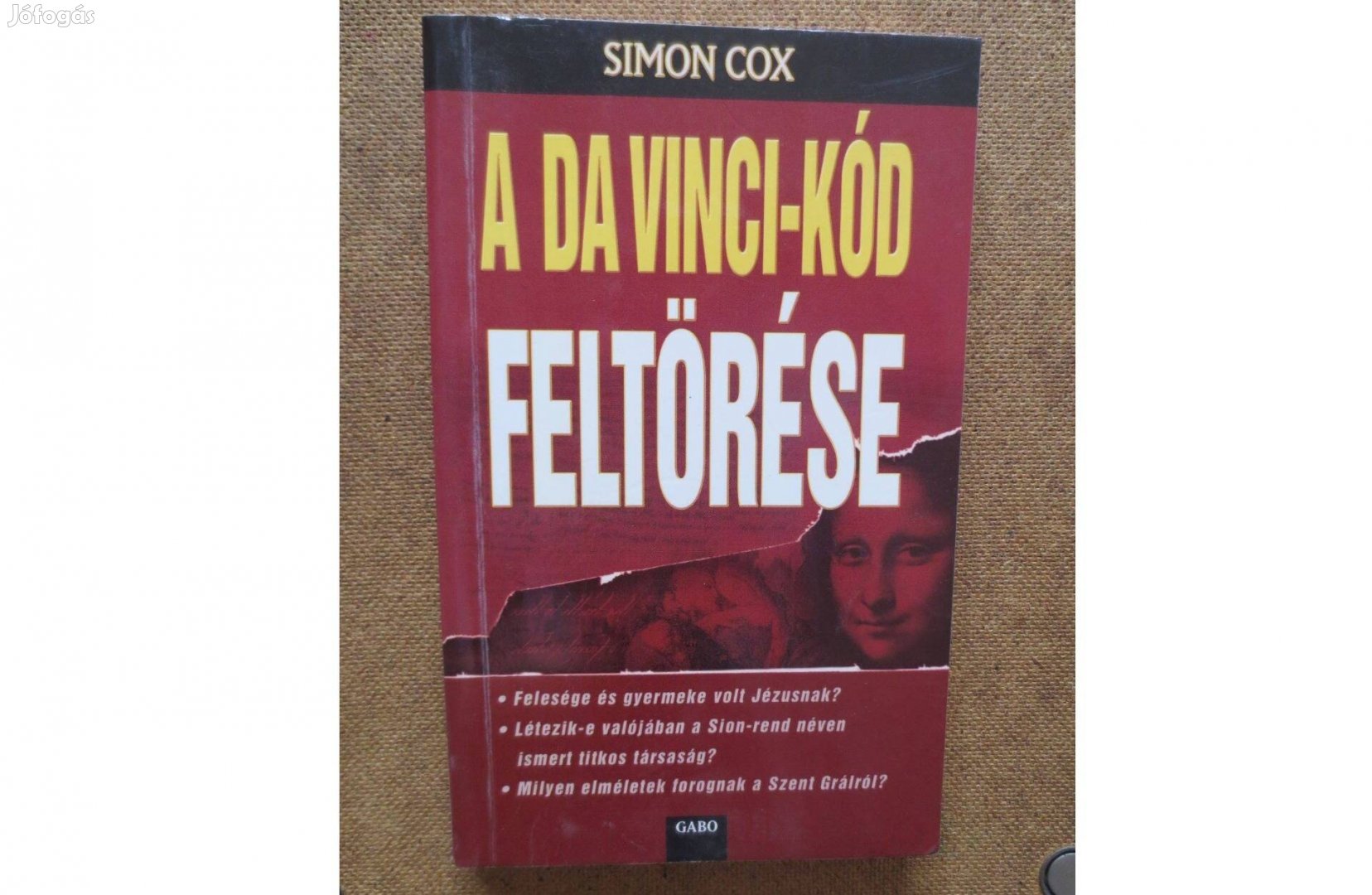 Könyv eladó ( Simon Cox: A Da Vinci kód feltörése )