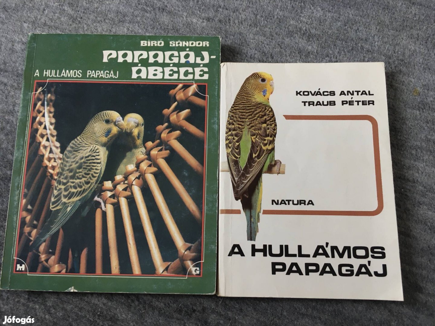 Könyv papagaj stb 